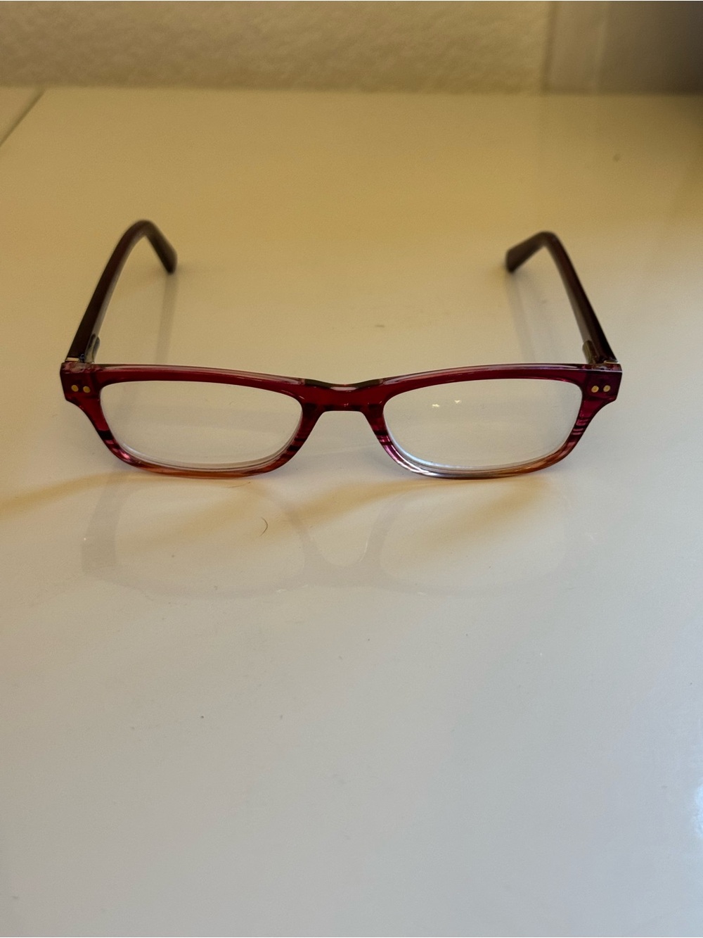 Talbots  (designed by Foster)Rectangular Reading Glasses
No +2